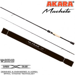 Спиннинг Akara Machete 802 M, углеволокно, штекерный, 2.4 м, тест: 8-32 г, 144 г
